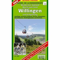 WANDER-, SKI- UND RADWANDERKARTE WALDECK - Wanderkarte^ Fahrradkarten|Winterkarten