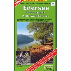 Fahrradkarten|Wanderkarten Und Winterkarten*WANDER- UND RADWANDERKARTE EDERSEE, NATI - Wanderkarte