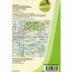 Wanderkarten Und Winterkarten|Wanderkarten Und Winterkarten*WANDERKARTE 1:25 000 WERTHEIM