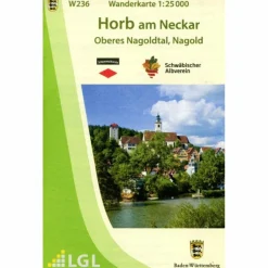 WANDERKARTE 1:25000 HORB AM NECKAR^ Wanderkarten Und Winterkarten|Wanderkarten Und Winterkarten