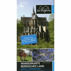 WANDERKARTE BERGISCHES LAND #2 1:25.000 - Wanderkarte^ Wanderkarten Und Winterkarten|Wanderkarten Und Winterkarten