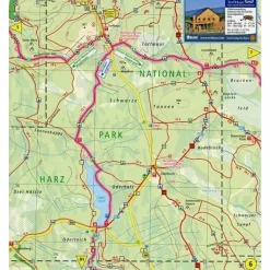 Wanderkarten Und Winterkarten|Wanderkarten Und Winterkarten*WANDERKARTE HARZER HEXEN-STIEG 1 : 25 00 - Wanderkarte