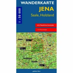 WANDERKARTE JENA, SAALE, HOLZLAND^ Wanderkarten Und Winterkarten|Wanderkarten Und Winterkarten