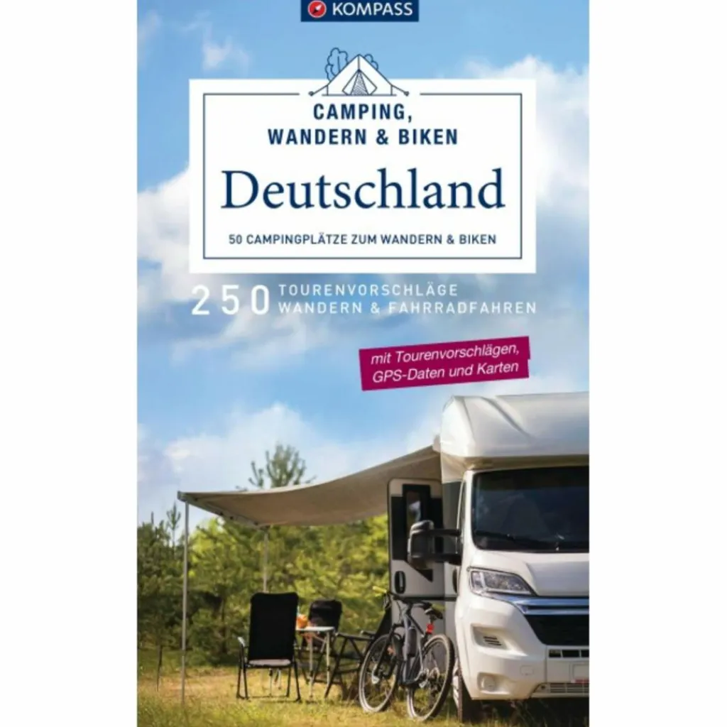 Wohnmobilreiseführer*WANDERN & BIKEN DEUTSCHLAND - 50 CAMPINGPLÄTZE - Reiseführer