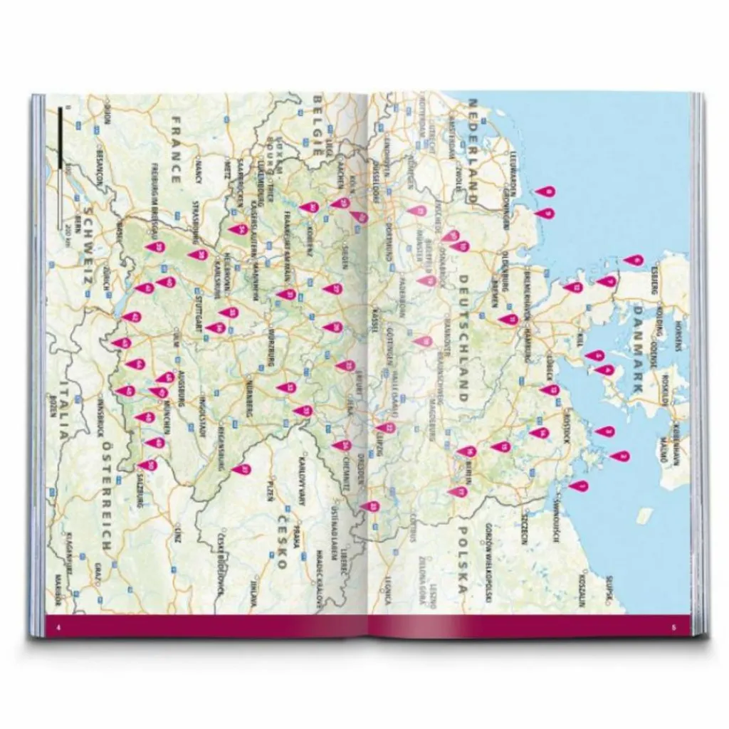 Wohnmobilreiseführer*WANDERN & BIKEN DEUTSCHLAND - 50 CAMPINGPLÄTZE - Reiseführer