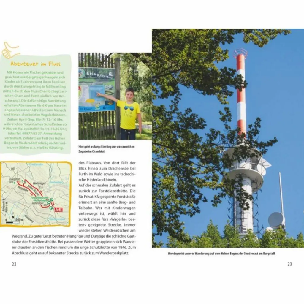 WANDERSPAß MIT KINDERN BAYERISCHER WALD - Wanderführer^ Wanderführer