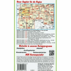 Wanderkarten Und Winterkarten|Wanderkarten Und Winterkarten*WASSERKUPPE, FULDA, GERSFELD UND UMGEBUNG - Wanderkarte