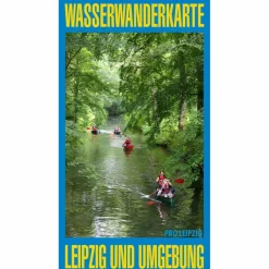 WASSERWANDERKARTE LEIPZIG UND UMGEBUNG - Wasserkarte^ Gewässerkarten|Gewässerkarten