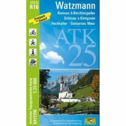 WATZMANN 1 : 25 000 - Wanderkarte^ Wanderkarten Und Winterkarten|Wanderkarten Und Winterkarten