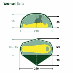 Wechsel BELLA - Einpersonenzelt^ 1-Personen-Zelte|3-Jahreszeiten-Zelte