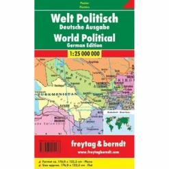 Wandkarten Und Poster*WELT POLITISCH 1:25.000 000 DEUTSCH - Wand Karte