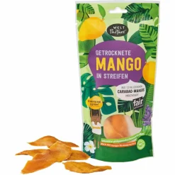 WELTPARTNER MANGOS STREIFEN GETROCKNET UNGEZUCKERT - Trockenfrüchte^ Verpflegung