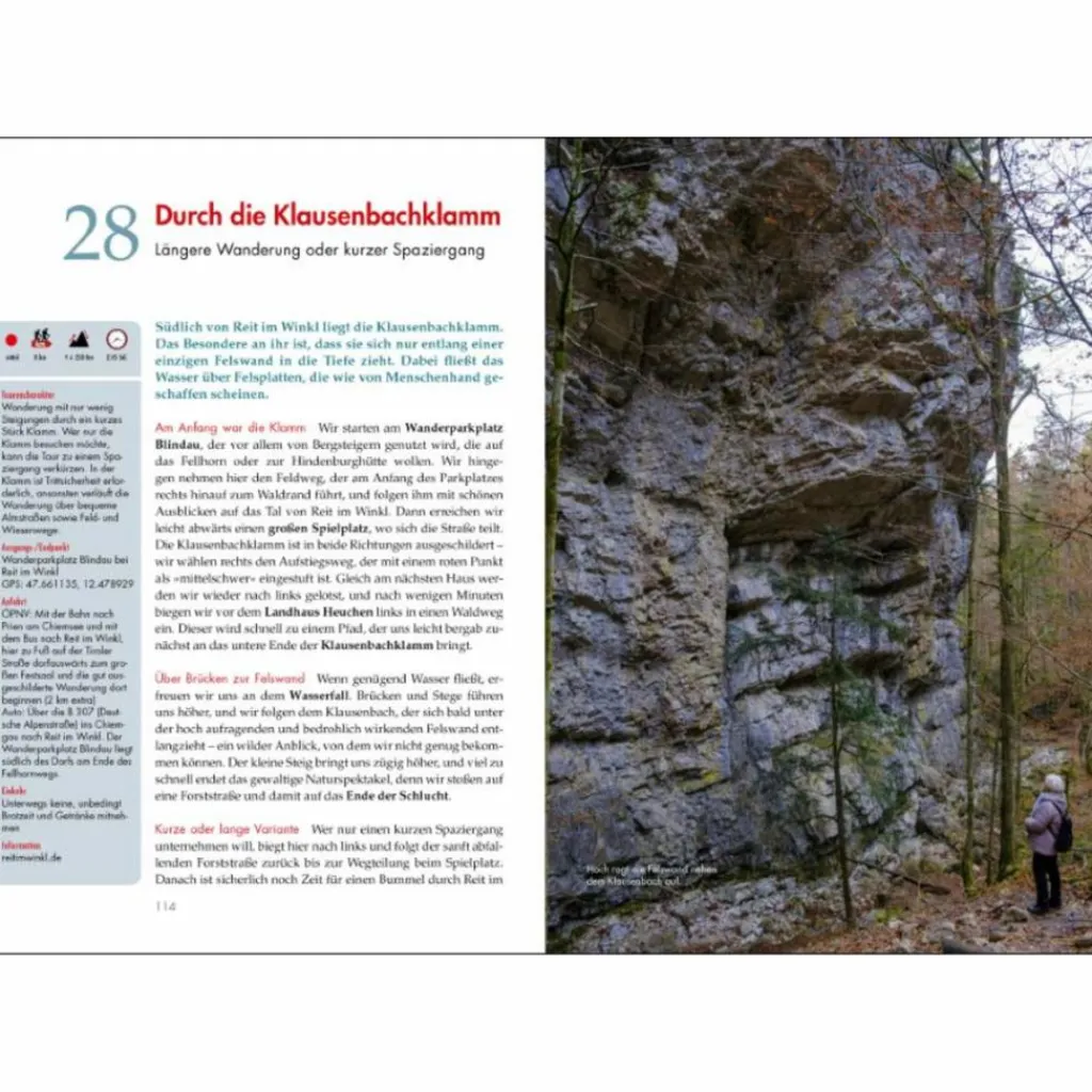 WILDE WASSERFÄLLE UND KLAMMEN IN DEN BAYERISCHEN HAUSBERGEN - Wanderführer^ Wanderführer