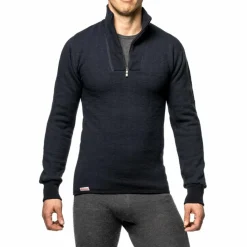 Woolpower ZIP TURTLENECK 400 Unisex - Wollpullover^Damen Pullover Und Fleecepullover|Pullover Und Fleecepullover