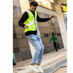 Damen Wowow Reflektierendes Zubehör|Outdoorjacken*REFLEXWESTE ROADIE Unisex - Weste