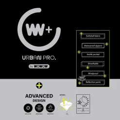 Damen Wowow Reflektierendes Zubehör|Outdoorjacken*SANTIAGO JACKET Unisex - Fahrradjacke