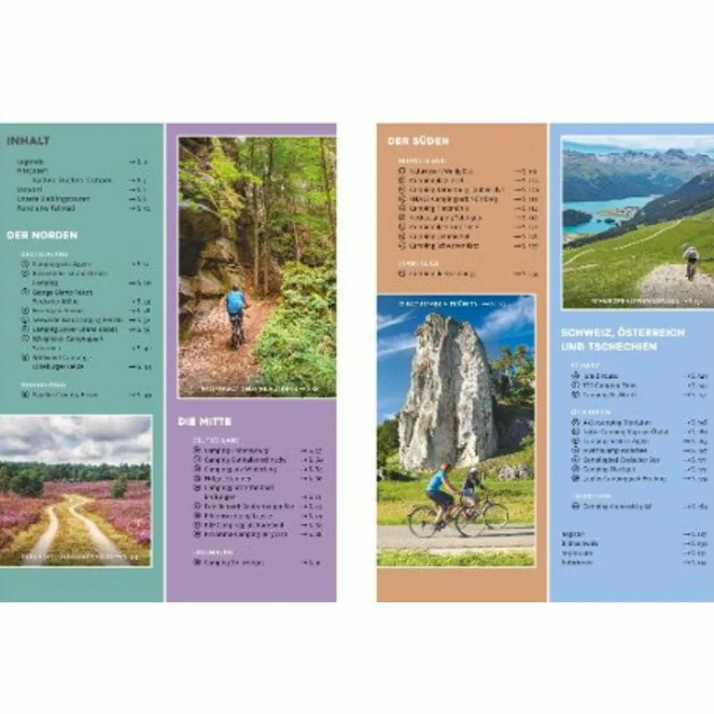 Wohnmobilreiseführer*YES WE CAMP! CAMPING MIT RAD UND E-BIKE - Reiseführer