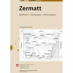 Wanderkarten Und Winterkarten|Wanderkarten Und Winterkarten*ZERMATT 1 : 25 000 - Wanderkarte