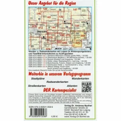 Fahrradkarten|Wanderkarten Und Winterkarten*ZITTAUER GEBIRGE, SPREEQUELLGEBIET UND UMGEBUNG - Wanderkarte