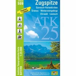 Fahrradkarten|Wanderkarten Und Winterkarten*ZUGSPITZE 1:25 000 - Wanderkarte